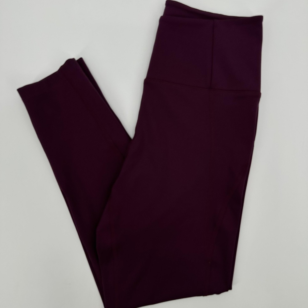 Girlfriend Collective Pants Womens Small Purple High Rise‎ Compression Leggings